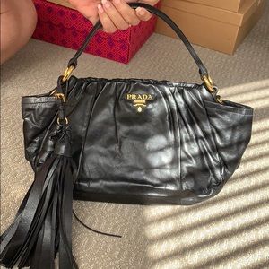 Prada mini tote purse